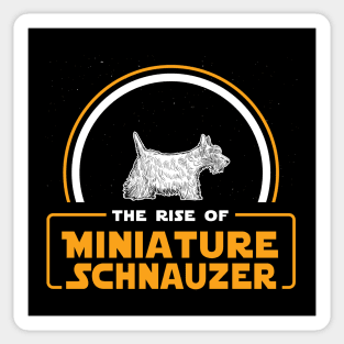 The Rise of Miniature Schnauzer Sticker